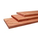Geschaafde plank Douglas